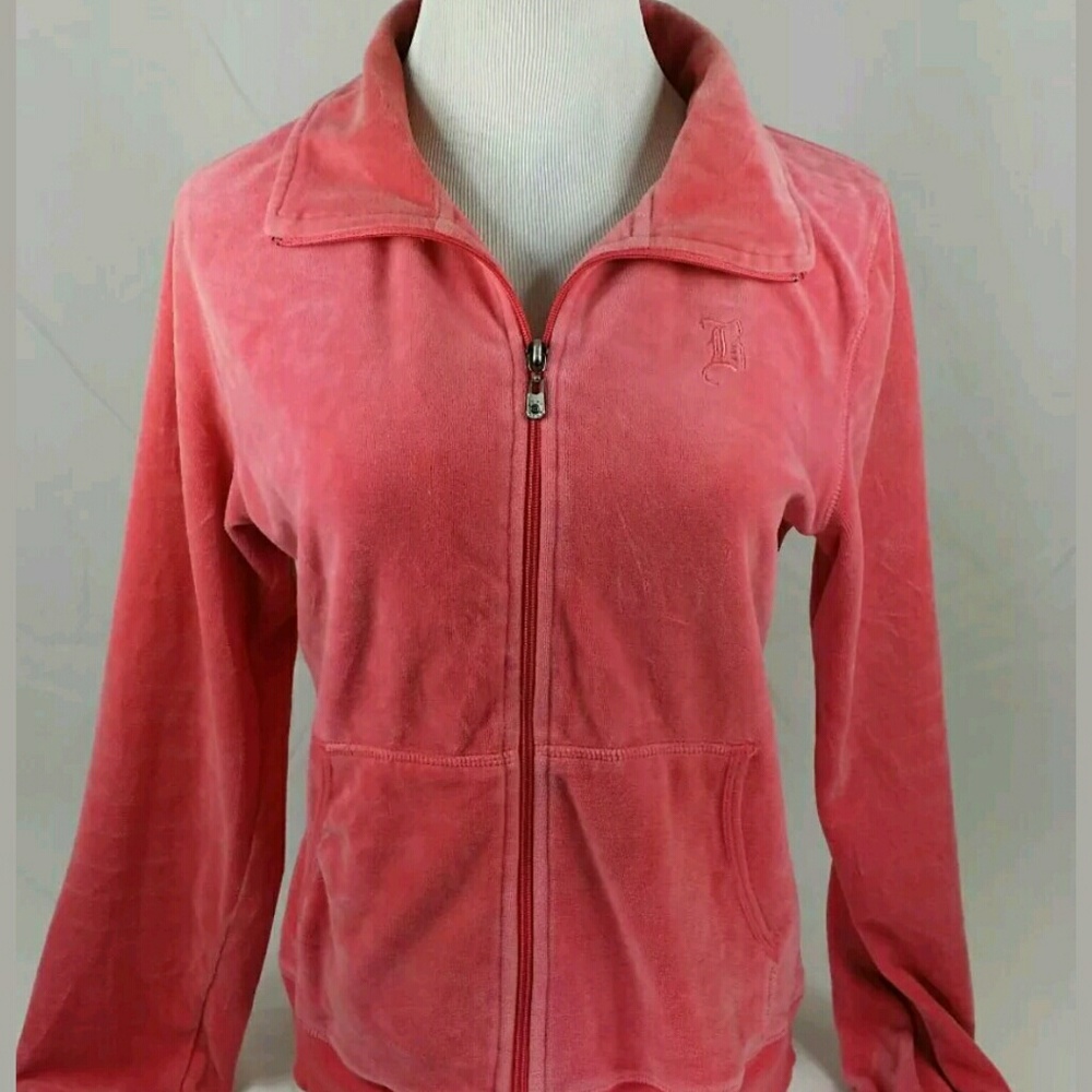 BCBG MAXAZRIA Zip Up Sweatshirt